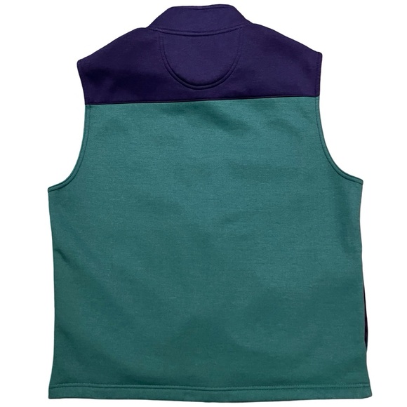 ⛳️ IZOD Golf Vest | Performance | Stretch | Green & Blue | Men’s Size Large - Picture 2 of 10